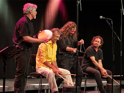 Brasilianische Musik Rhythmik Body Percussion